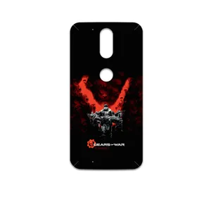 MAHOOT Gears-Of-War-Game Cover Sticker for Motorola Moto G4