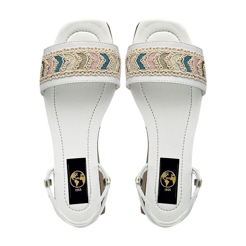 صندل زنانه سیی 1966 مدل گیپور کد 2246.6