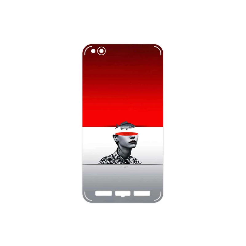 برچسب پوششی ماهوت مدل Collage of surreal Portrait of Women 1 مناسب برای گوشی موبایل شیائومی Redmi 5A