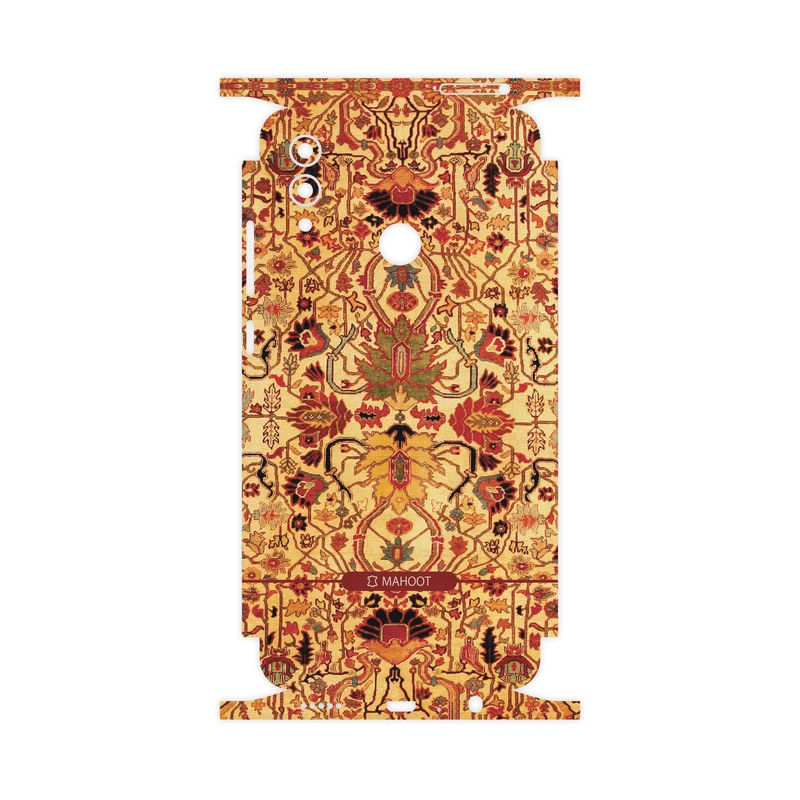 برچسب پوششی ماهوت مدل Persian-Carpet-Yellow-FullSkin مناسب برای گوشی موبایل آنر 10 Lite