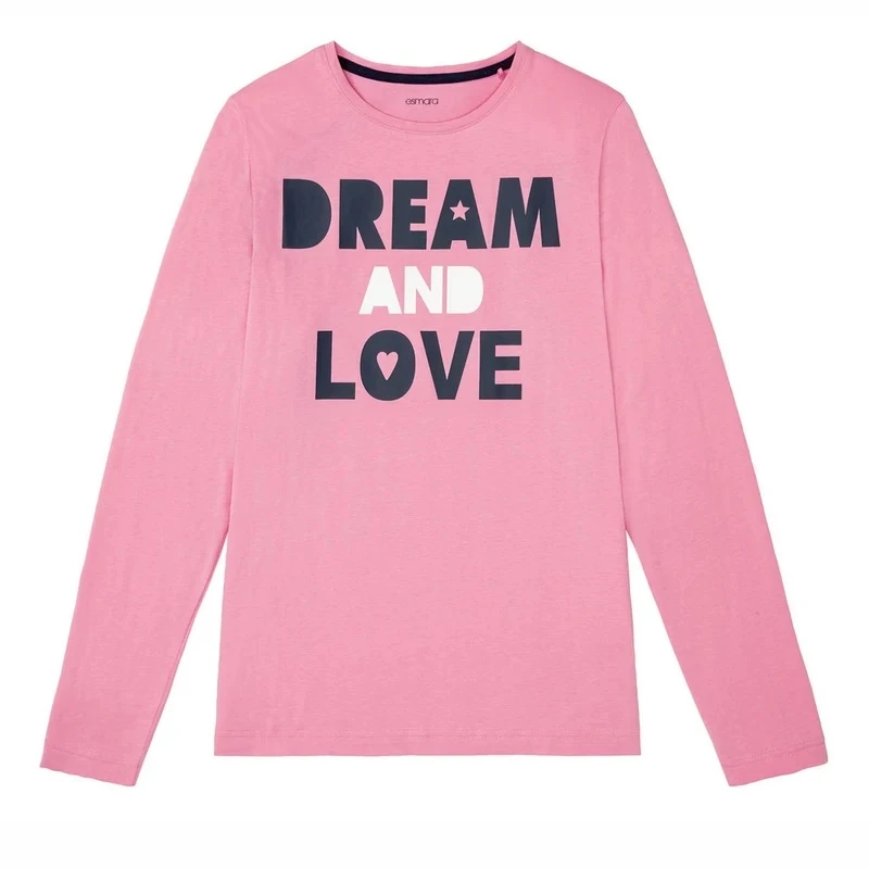 تی شرت آستین بلند زنانه اسمارا مدل 17592678