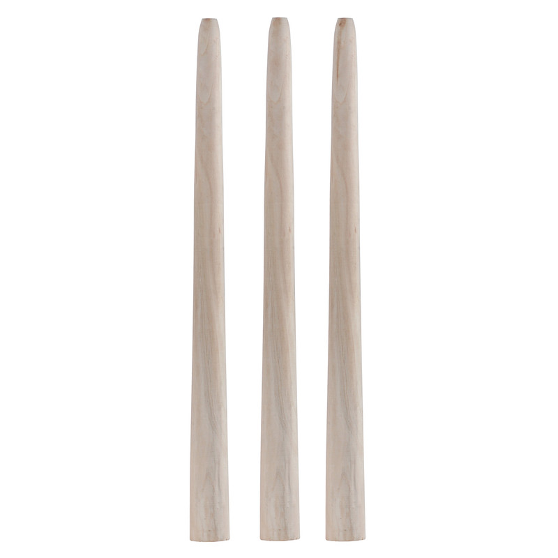 پایه میز مدل چوبی مخروطی کد 80 مجموعه 3 عددی