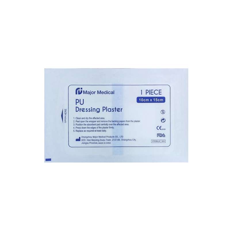چسب پانسمان ماژور مدیکال مدل ضد آب سایز 15*10