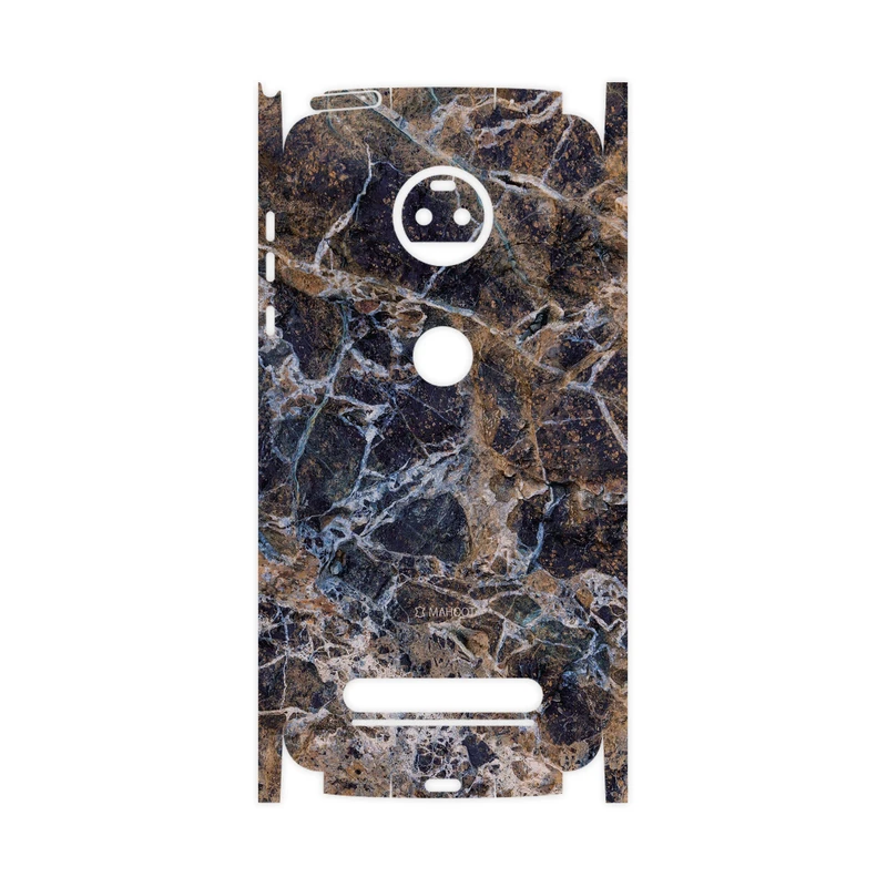 برچسب پوششی ماهوت مدل Earth-White-Marble-FullSkin مناسب برای گوشی موبایل موتورولا Moto Z2 Force