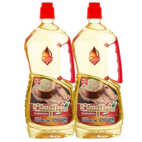 روغن کنجد تصفیه کارمیسن _ 920 میلی لیتر مجموعه 2 عددي