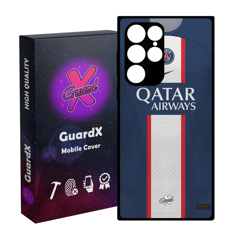 کاور گارد ایکس طرح PSG مدل Glass10521 مناسب برای گوشی موبایل سامسونگ Galaxy S23 Ultra