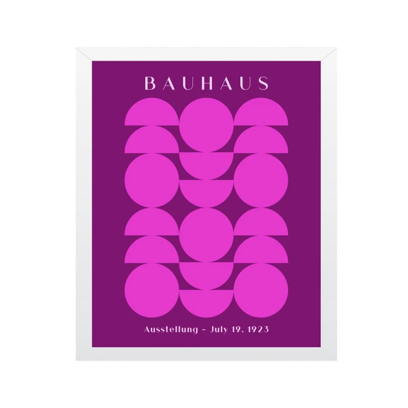 تابلو مدل دایره‌ها و نیم دایره‌