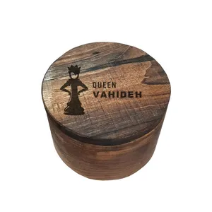 جعبه جواهر چوبی مدل وحیده