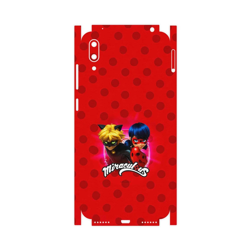 برچسب پوششی ماهوت مدل Ladybug and Cat Noir-FullSkin مناسب برای گوشی موبایل هوآوی Y7 Pro 2019