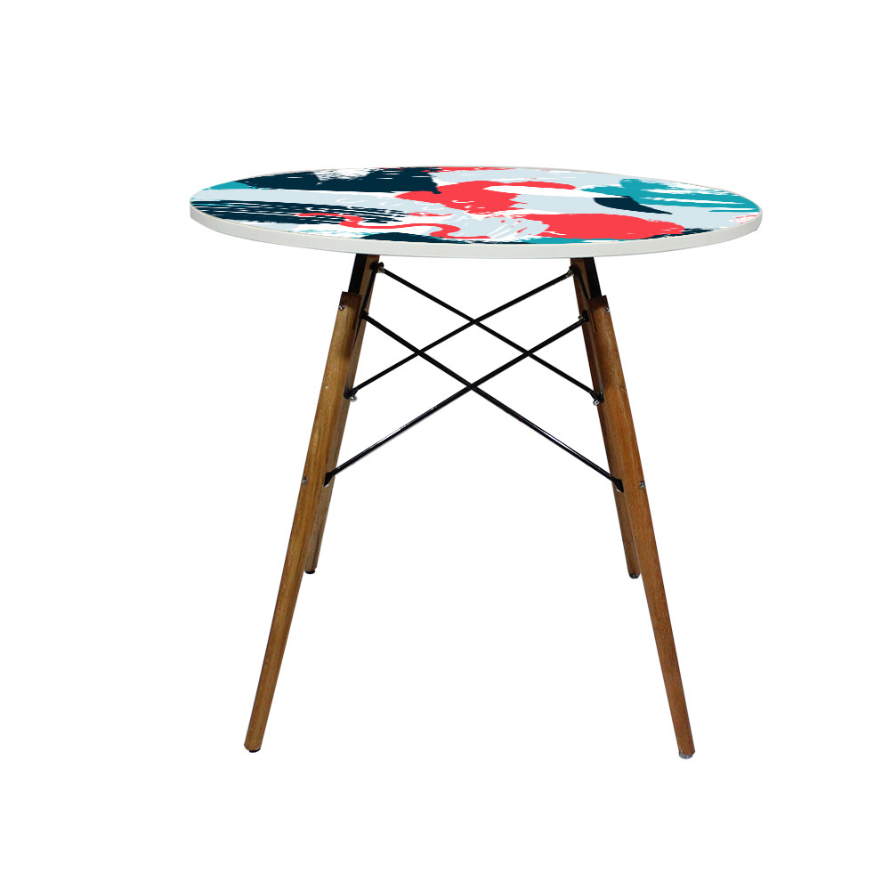 میز ناهارخوری مدل گرد طرح مینیمال کد GLD-20