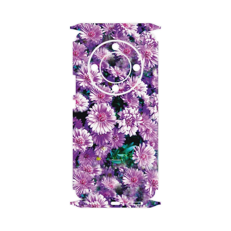 برچسب پوششی ماهوت مدل Purple_Flower-FullSkin مناسب برای گوشی موبایل آنر X9b