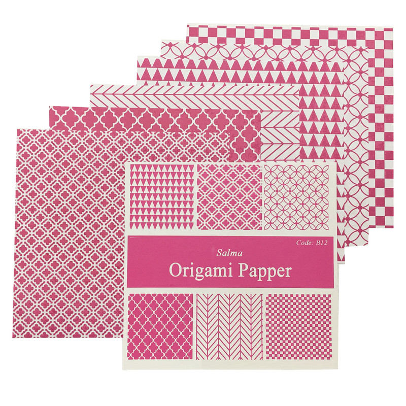کاغذ اوریگامی سلما مدل جامع کد 10 مجموعه 12 عددی