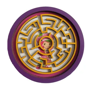 بازی فکری طرح ماز  مدل دختر توت فرنگی کد F532