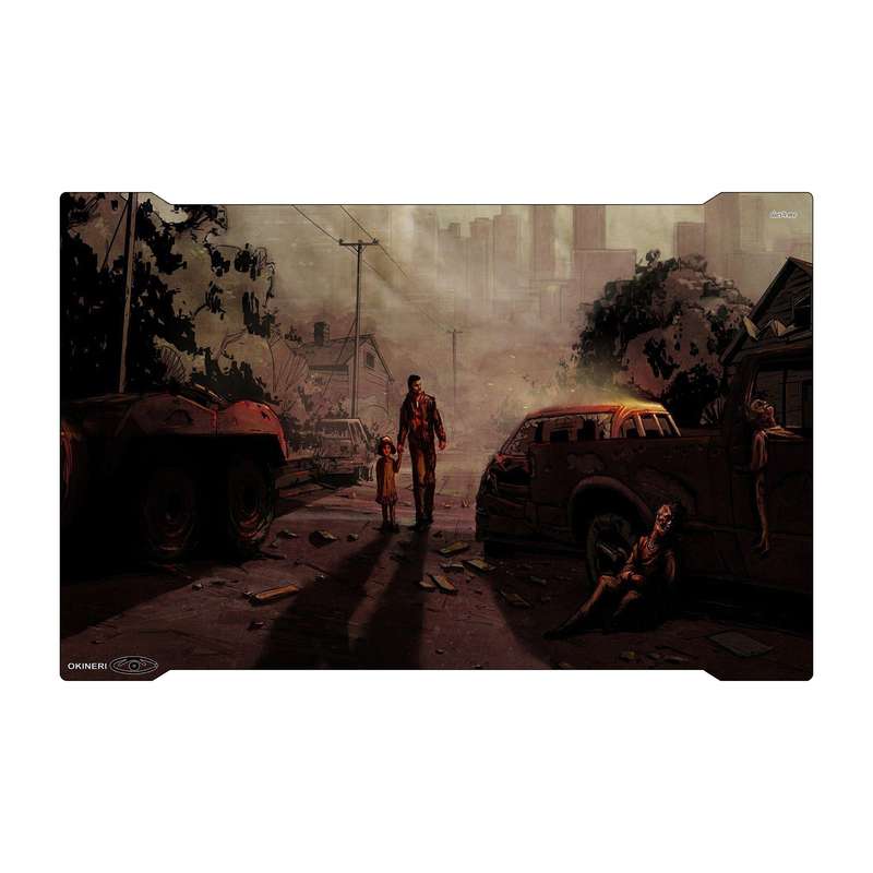 ماوس پد مخصوص بازی اوکینری مدل MPB00844 طرح مردگان متحرک  