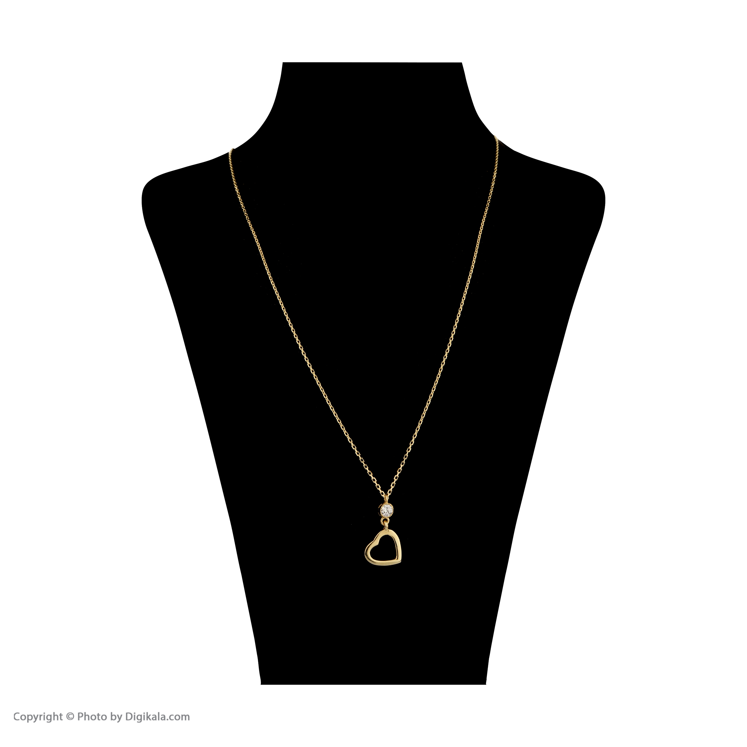 گردنبند طلا 18 عیار زنانه مایا ماهک مدل MM1600