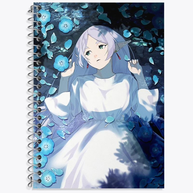 دفتر لغت 50 برگ خندالو طرح انیمه فریرن (Frieren) کد 33964