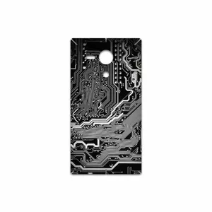 MAHOOT Black Printed Circuit Board Cover Sticker for Sony Xperia SP