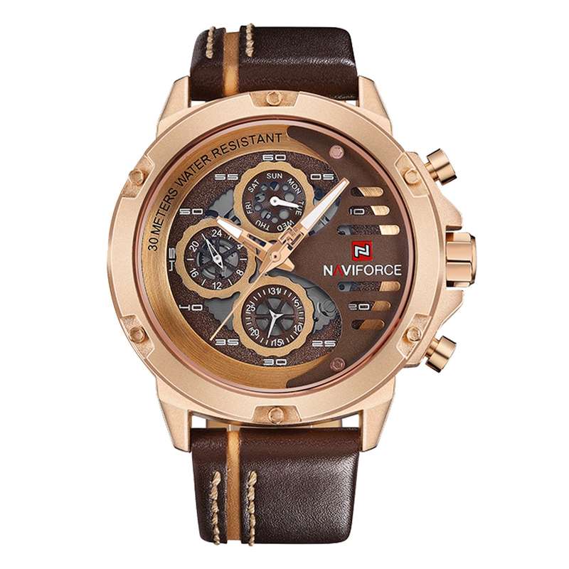 ساعت مچی عقربه ای مردانه نیوی فورس مدل NF9110M/RGCEBN ساعت مچی عقربه ای مردانه نیوی فورس مدل NF9110M/RGCEBN