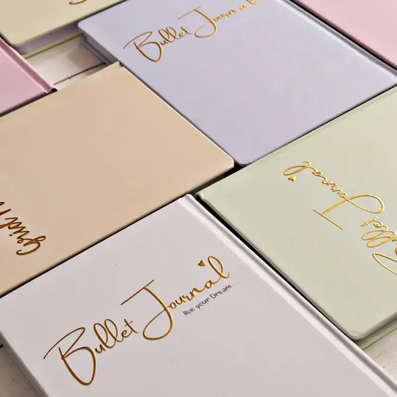 دفتر برگ مدل بولت ژورنال نقطه ای طرح کیوت پالت کد BJ_2507