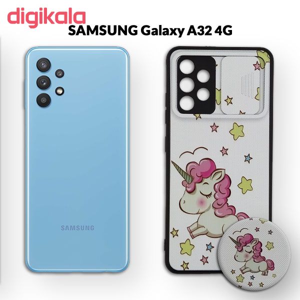 کاور مدل SA515i مناسب برای گوشی موبایل سامسونگ Galaxy A32 4G به همراه پایه نگهدارنده main 1 1