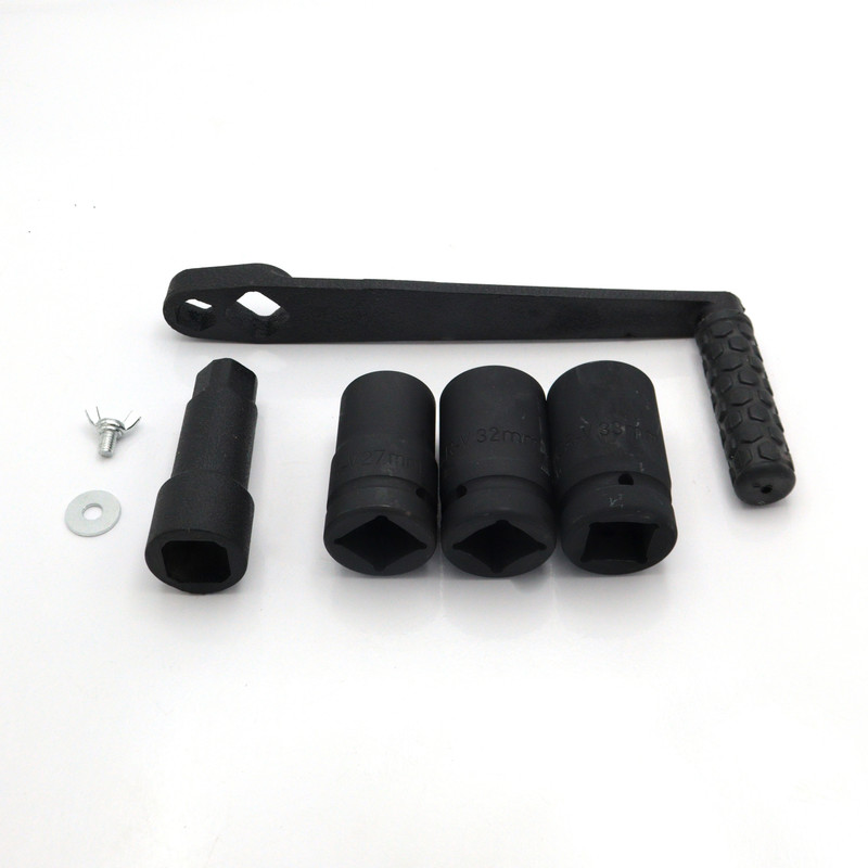 آچارچرخ گیر بکسی مدل بت کد YPGH-TRB-34CM مجموعه 5 عددی