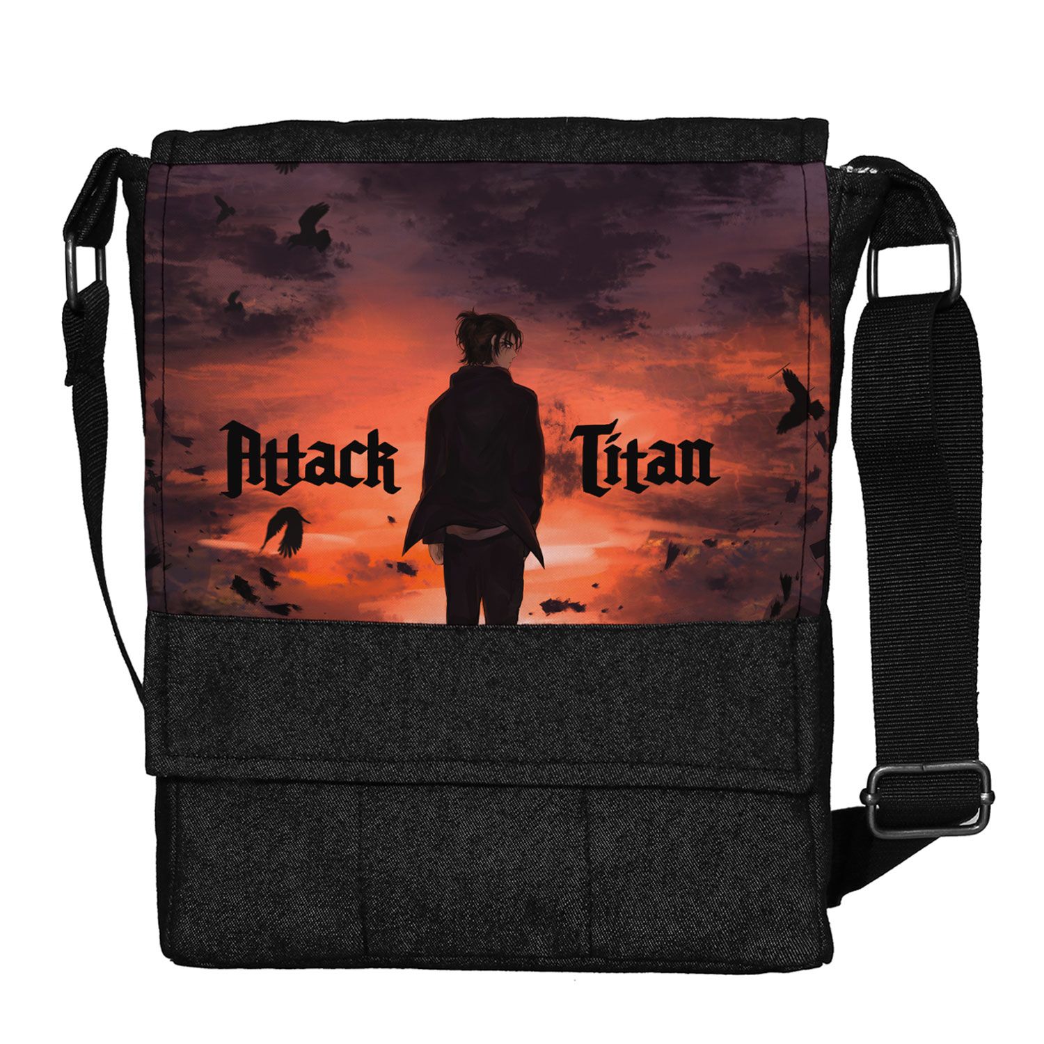 کیف رودوشی چی چاپ طرح attack on titan -  - 3