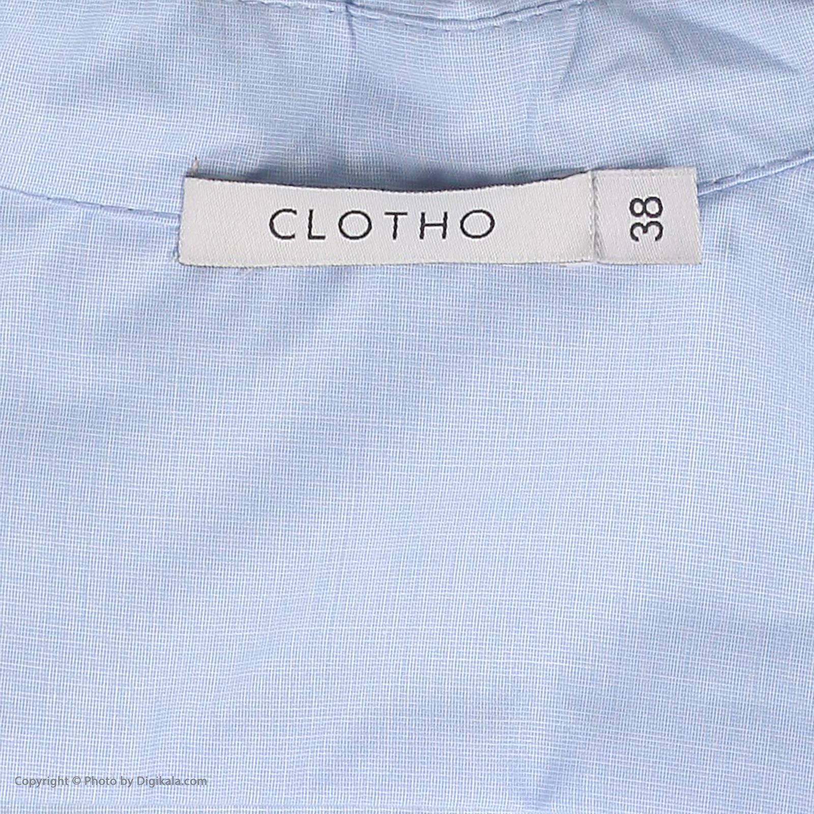 شومیز زنانه کلوتو مدل BASIC SHIRT - LB -  - 5