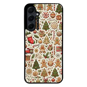 AKAM AMC-WSGA55-CHRISTMAS-21 Cover For Samsung Galaxy A55