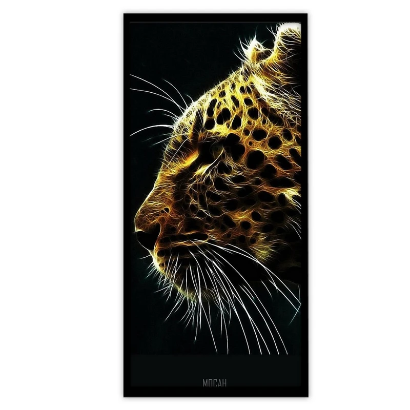 تابلو بکلیت طرح حیات وحش جگوار مدل B-S3054