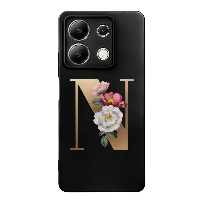 کاور قاب گارد طرح حرف N کد s11315 مناسب برای گوشی موبایل شیائومی Redmi Note 13 4G