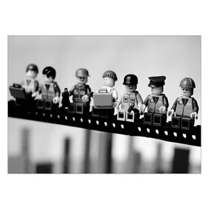 Wensoni Lego Empire State Building Breakfast  Chassis 40 x 30