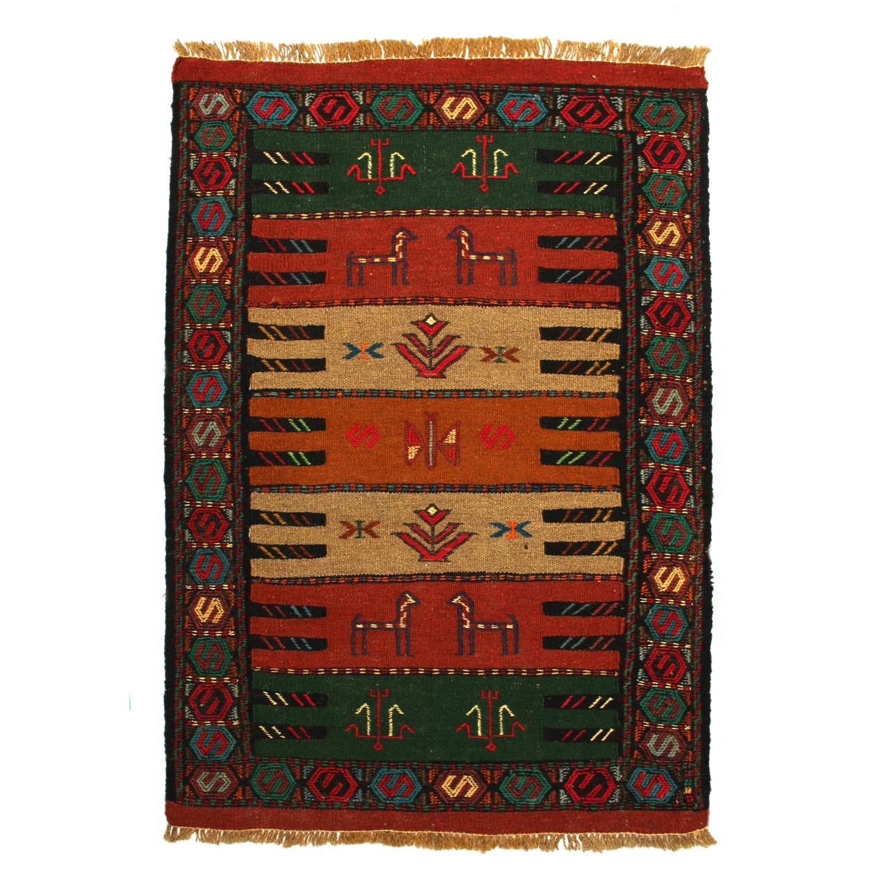 گلیم دستباف سرزمین فرش کد TKG187