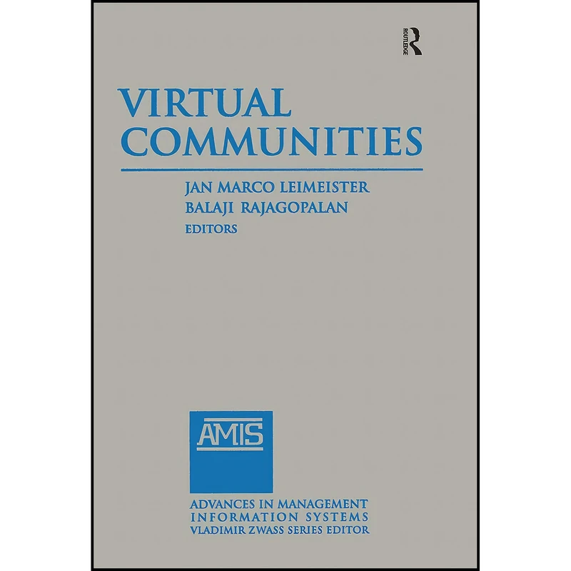 کتاب Virtual Communities اثر جمعي از نويسندگان انتشارات Routledge
