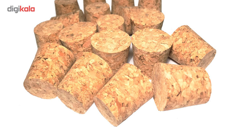 درب بطری چوب پنبه ترکیبی مدل 24-30 - بسته 12 عددی
