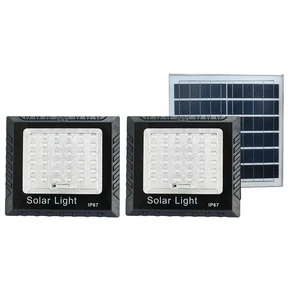 پروژکتور خورشیدی مدل 2win-200w به همراه پنل خورشیدی بسته سه عددی