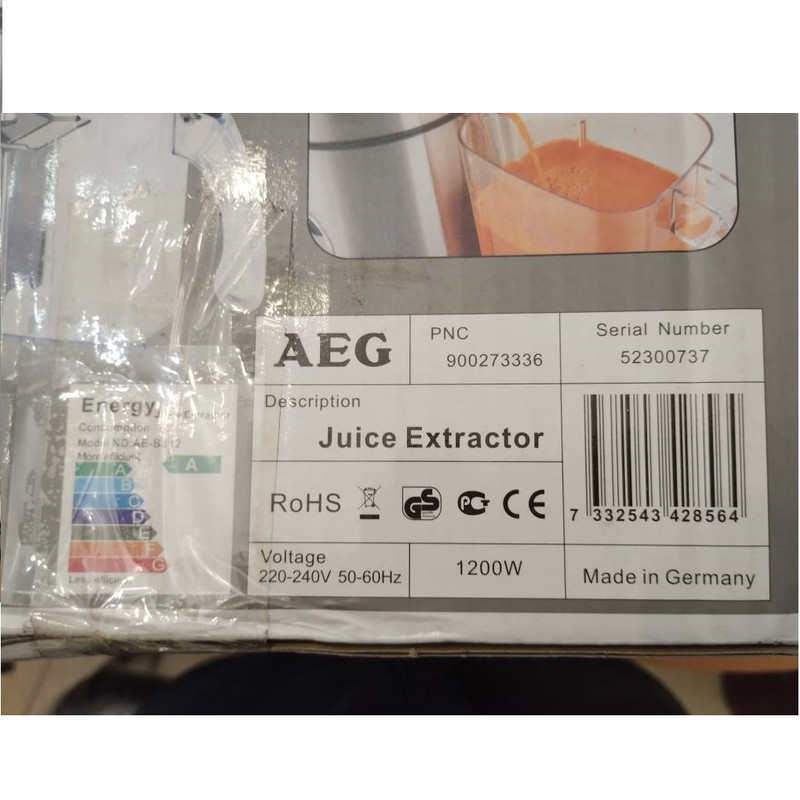 آبمیوه گیری آ ا گ مدل AEB314