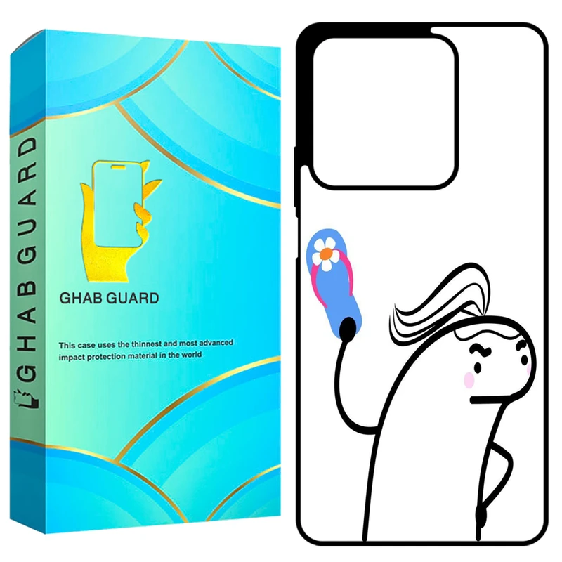 کاور قاب گارد طرح آدمک مدل GCHPN134 مناسب برای گوشی موبایل شیائومی Redmi Note 13 4G