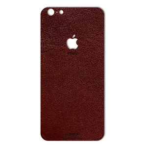 MAHOOT Natural Leather Cover Sticker for iPhone 6 Plus/6s Plus