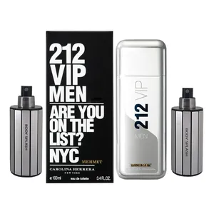 ست ادو پرفیوم مردانه مهمت مدل 212 VIP حجم 100 میلی لیتر