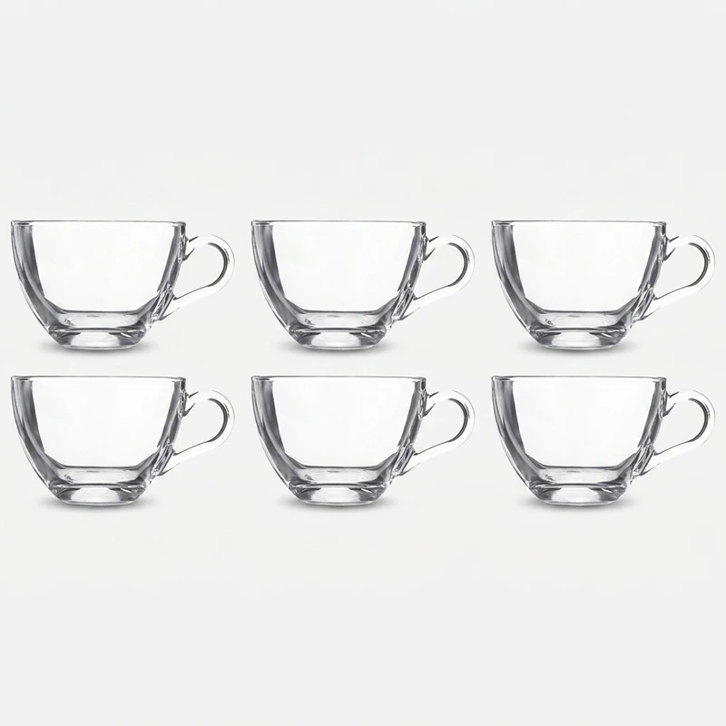 فنجان پاشاباغچه مدل باسیک کد 55161 بسته 6 عددی