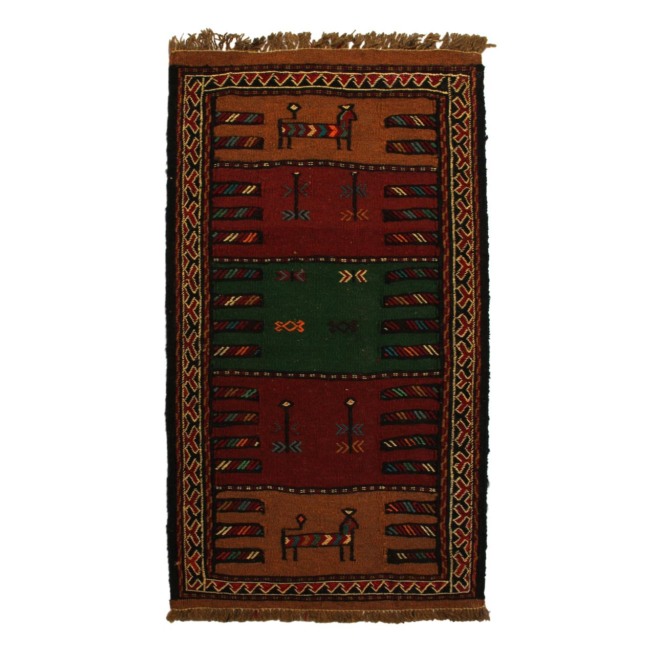 گلیم دستبافت سرزمین فرش کد TKG131