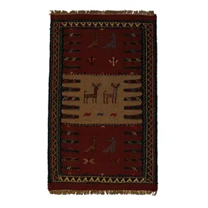 گلیم دستبافت سرزمین فرش کد TKG113