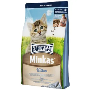 غذای خشک بچه گربه مینکاس مدل Happy Cat وزن 1.5 کیلوگرم