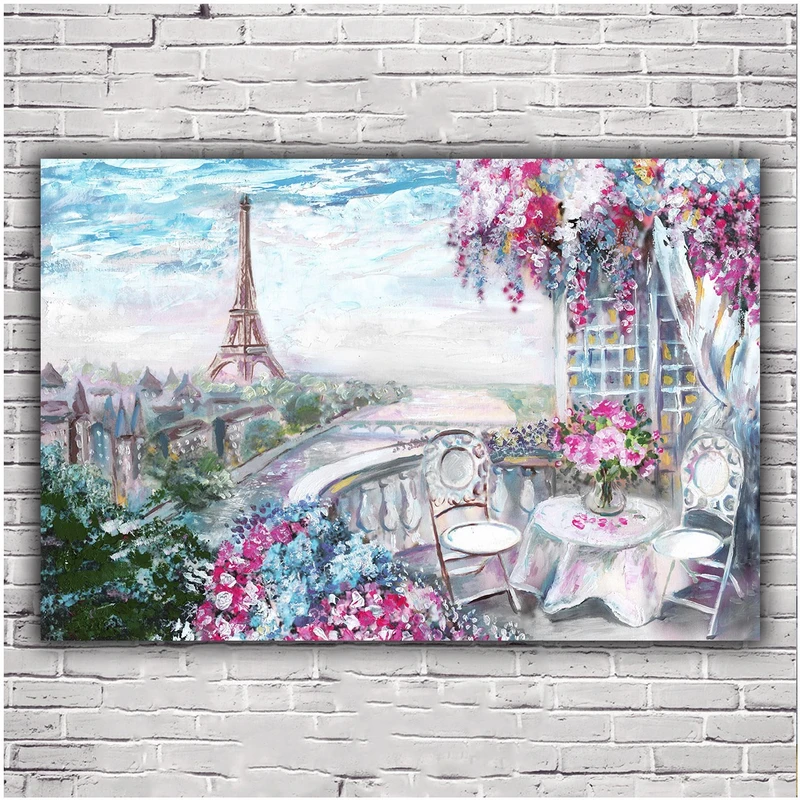 تابلو دیواری دکوگراف مدل Paris کد 337 سایز 60x40 سانتی متر
