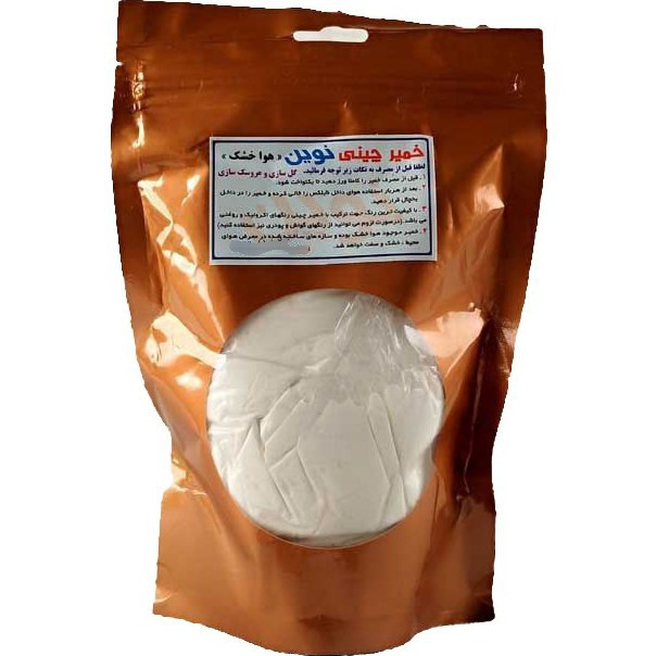 خمیر چینی نوین مدل هوا خشک کد ۰۱ وزن ۵۰۰ گرم