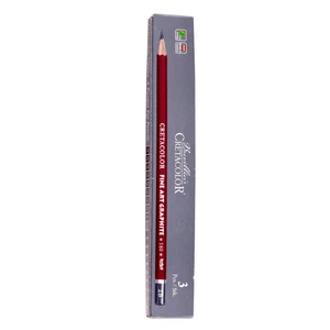 مداد طراحی کرتاکالر کد 16002 با درجه سختی 2B بسته 3 عددی