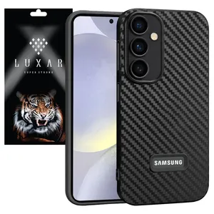 Luxar S24FE _Carbon Line Cover For Samsung Galaxy S24 FE