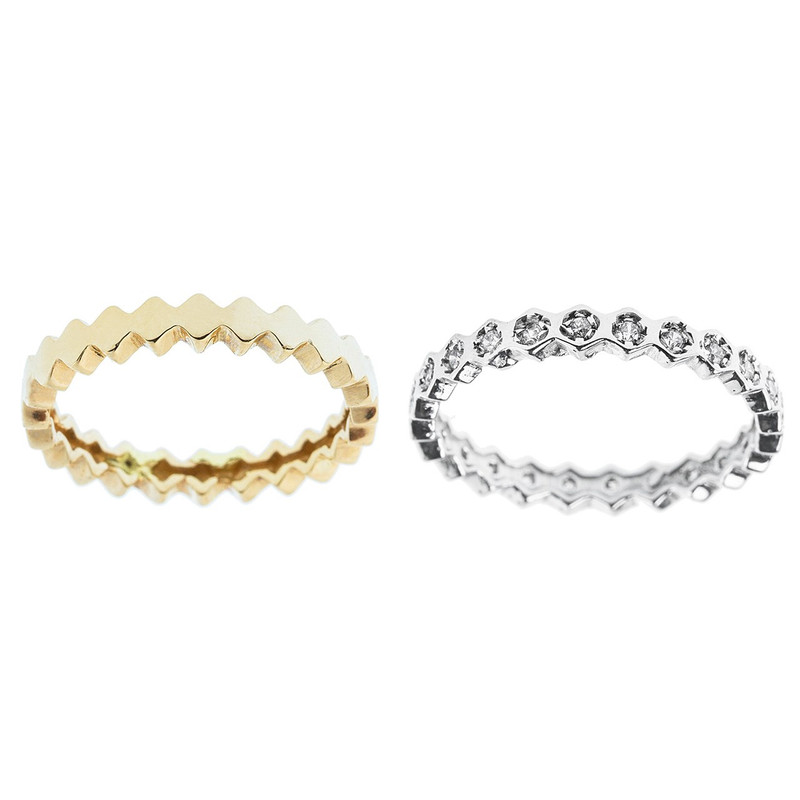 انگشتر طلا 18 عیار ماهک مدل MR0248