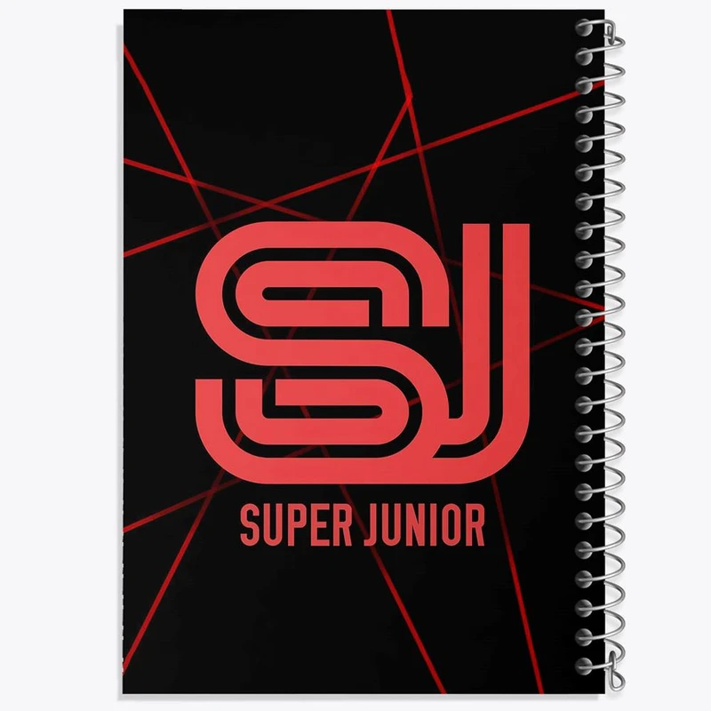 دفتر نت موسیقی 50 برگ خندالو مدل گروه سوپر جونیور Super Junior کد 21494