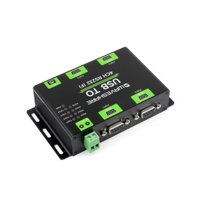 مبدل صنعتی USB به RS232 ویوشیر مدل USB TO 4CH RS232 